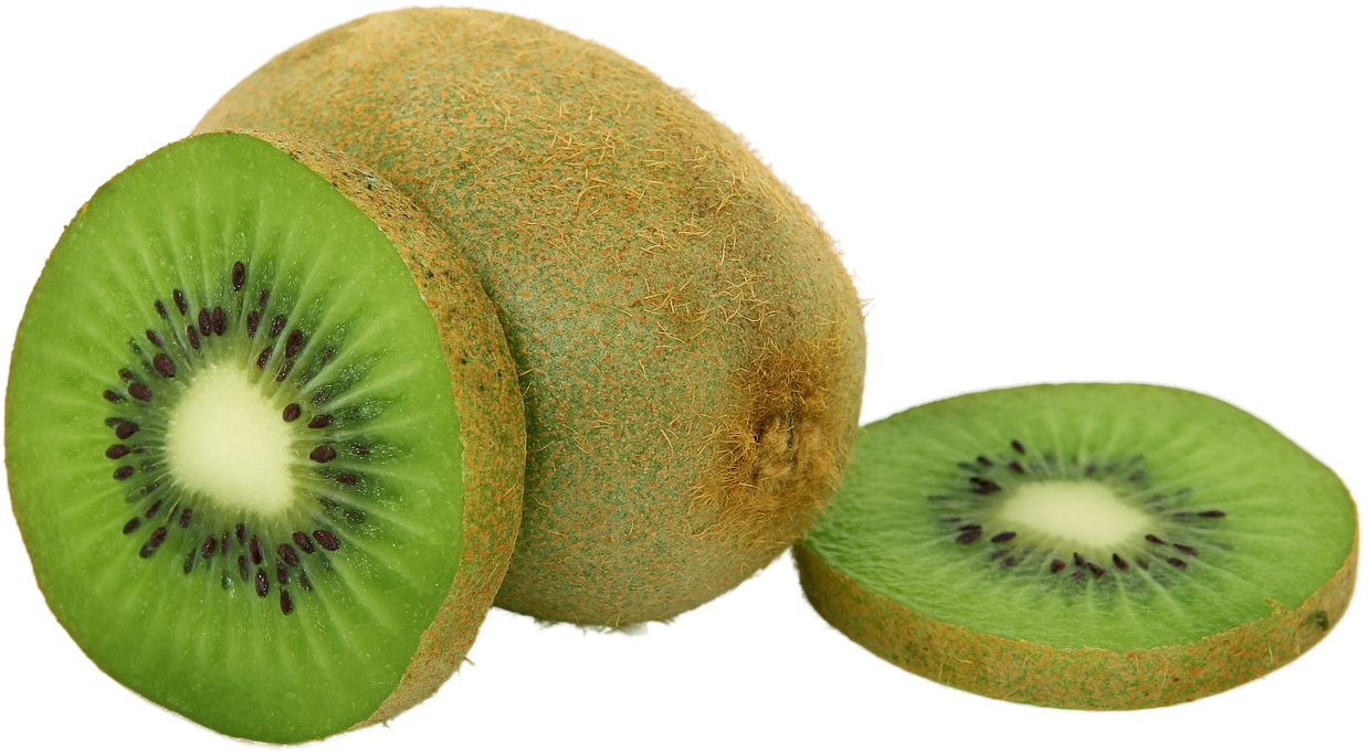 Fresh Kiwi Fruit Slices