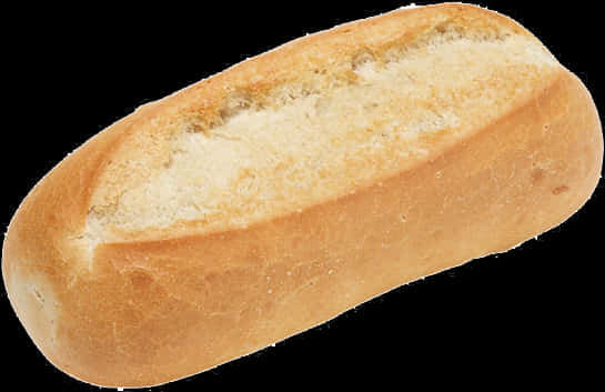 Fresh Loafof Breadon Black Background