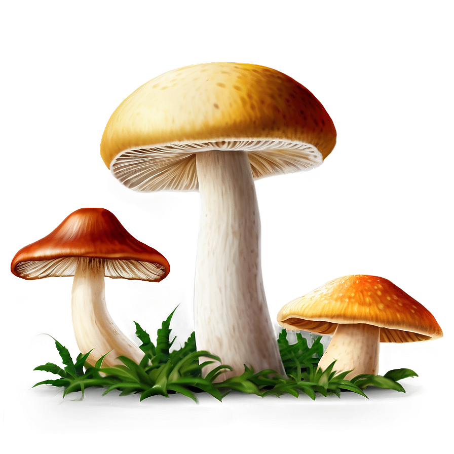 Fresh Mushrooms Png Emi