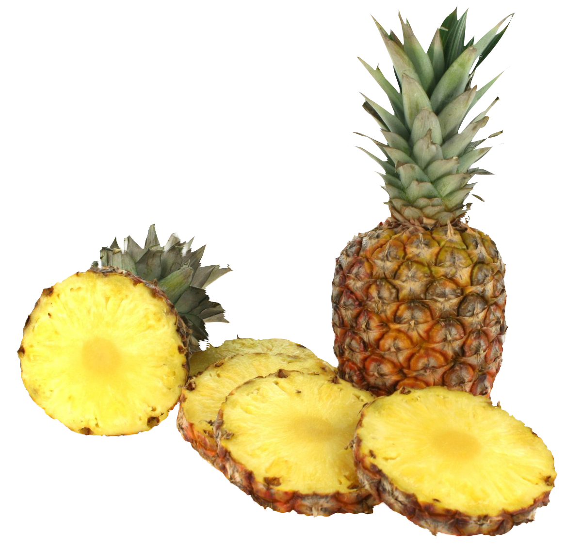 Fresh Pineappleand Slices.png