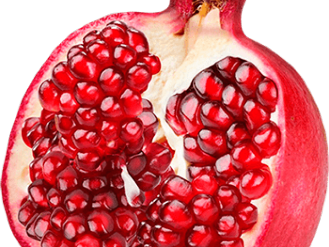 Fresh Pomegranate Half Cut