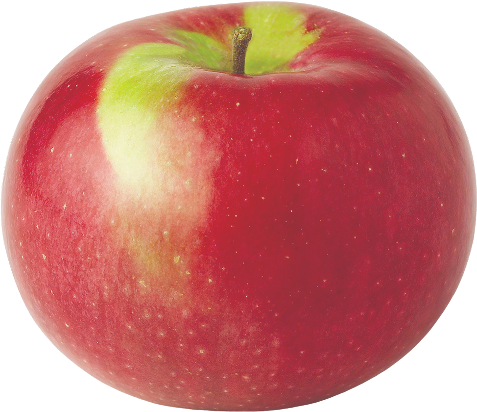 Fresh Red Apple Fruit Isolated