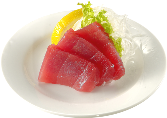 Fresh Sashimi Tuna Slices