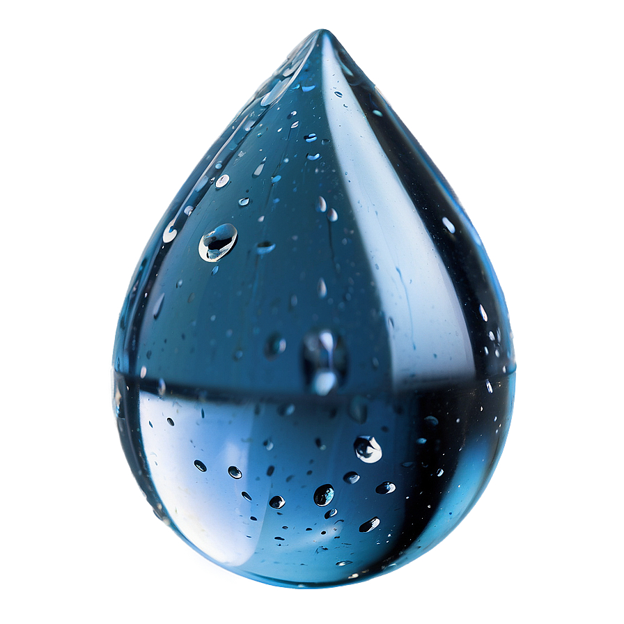 Fresh Water Drop Isolated Png 05242024