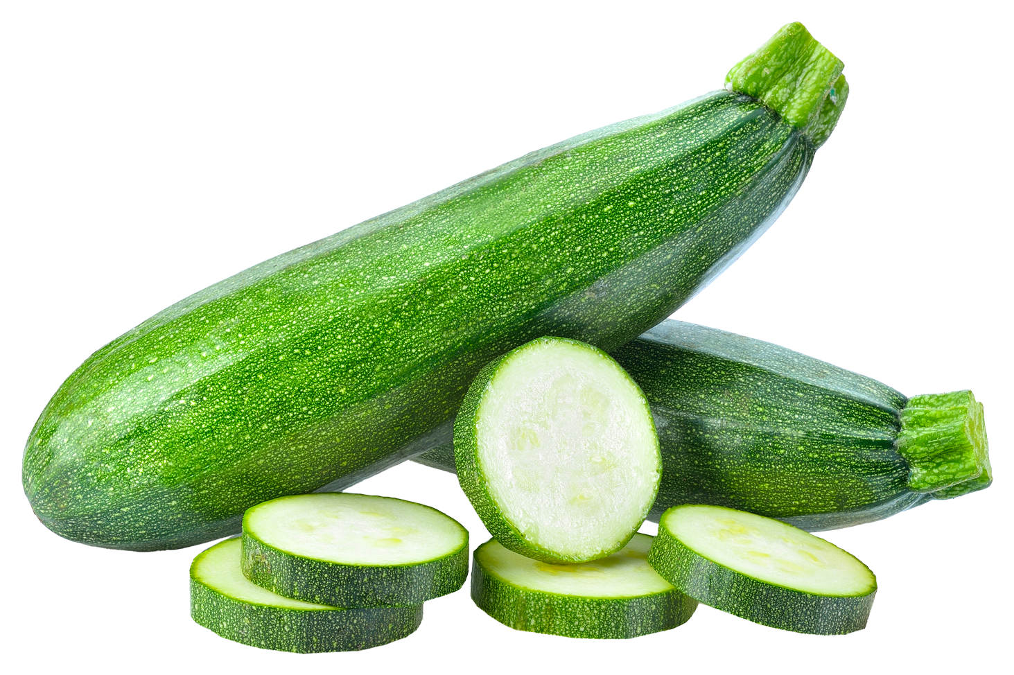 Fresh Zucchiniand Slices.png