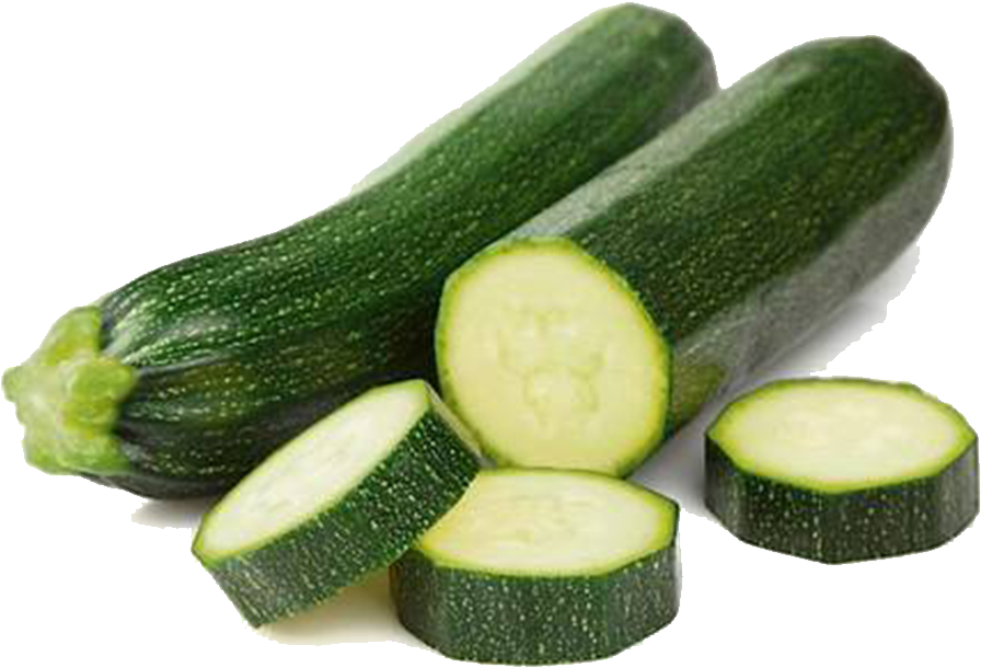 Fresh Zucchiniand Slices.png