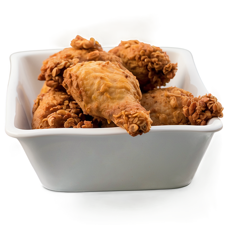 Fried Chicken Platter Png Ykv17