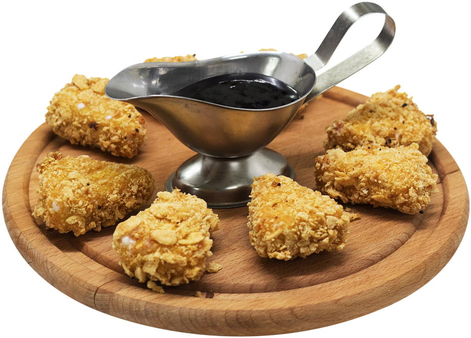 Fried Chicken Wingswith Dipping Sauce