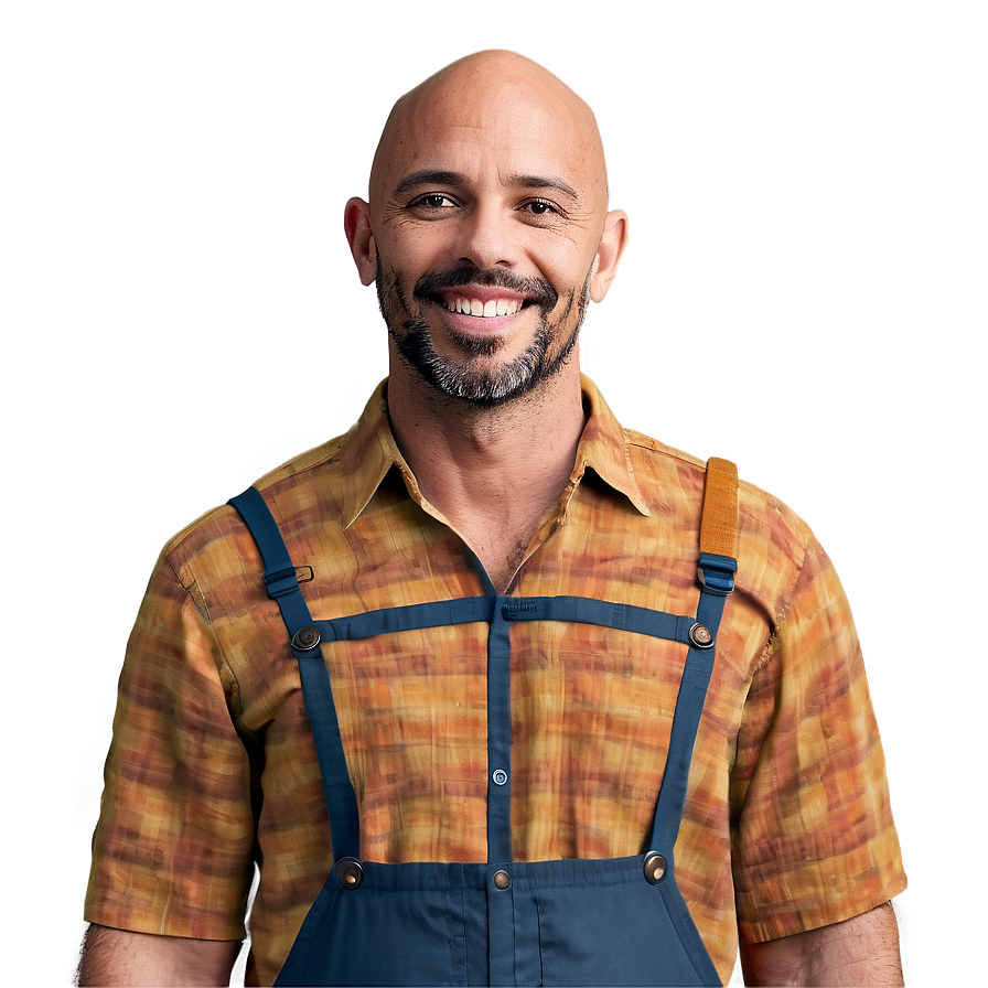 Friendly Bald Neighbor Png Wsn