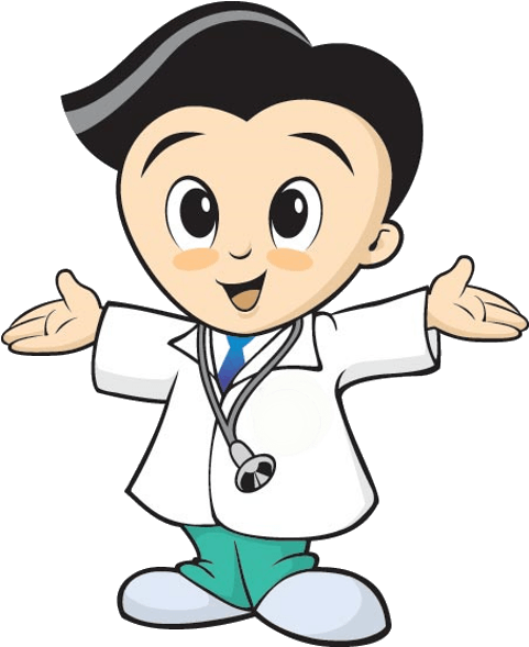 Friendly Cartoon Doctor Clipart