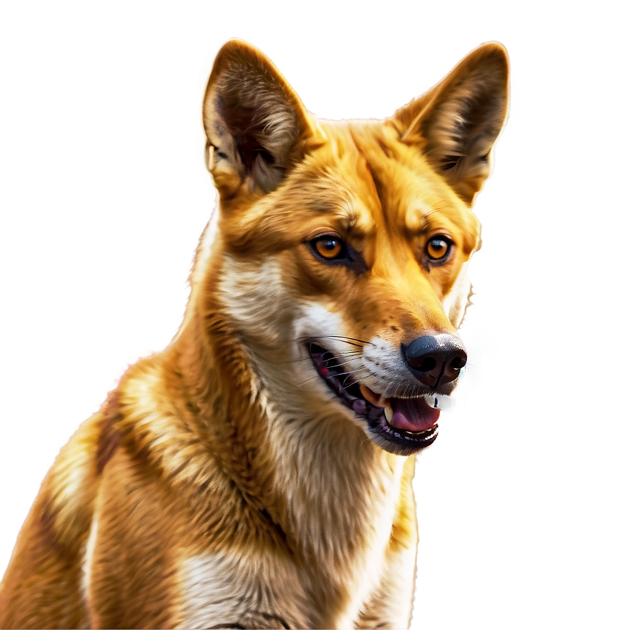 Friendly Dingo Cartoon Png Gdq35