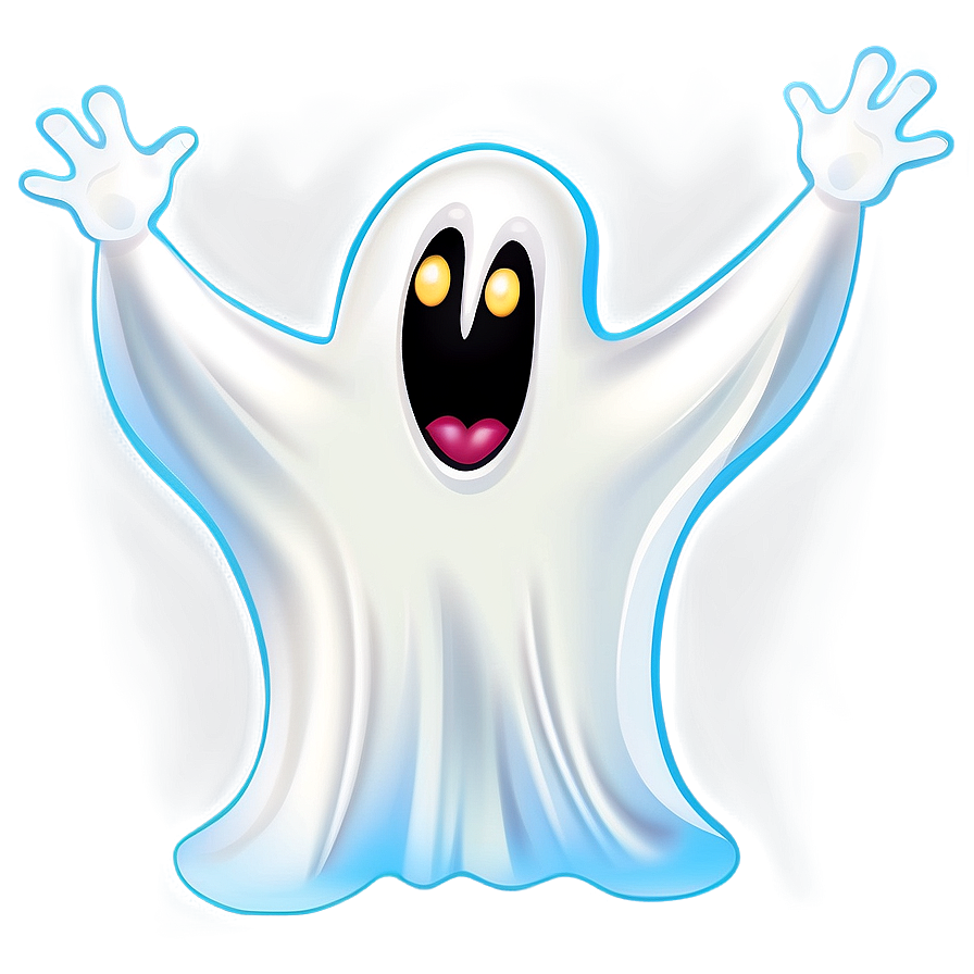 Friendly Ghost Halloween Cartoon Png 06252024