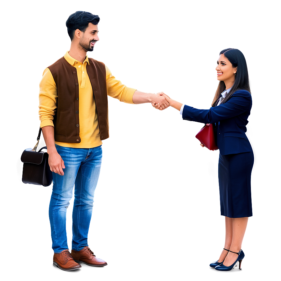 Friendly Handshake Clipart Png 05232024