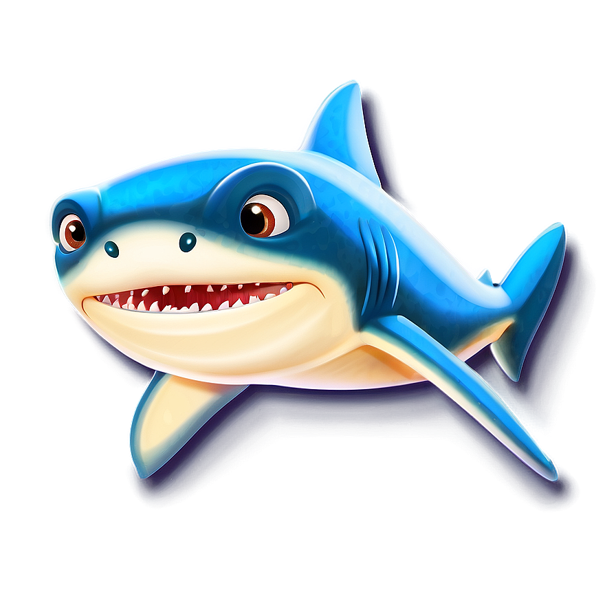 Friendly Shark Cartoon Png 55