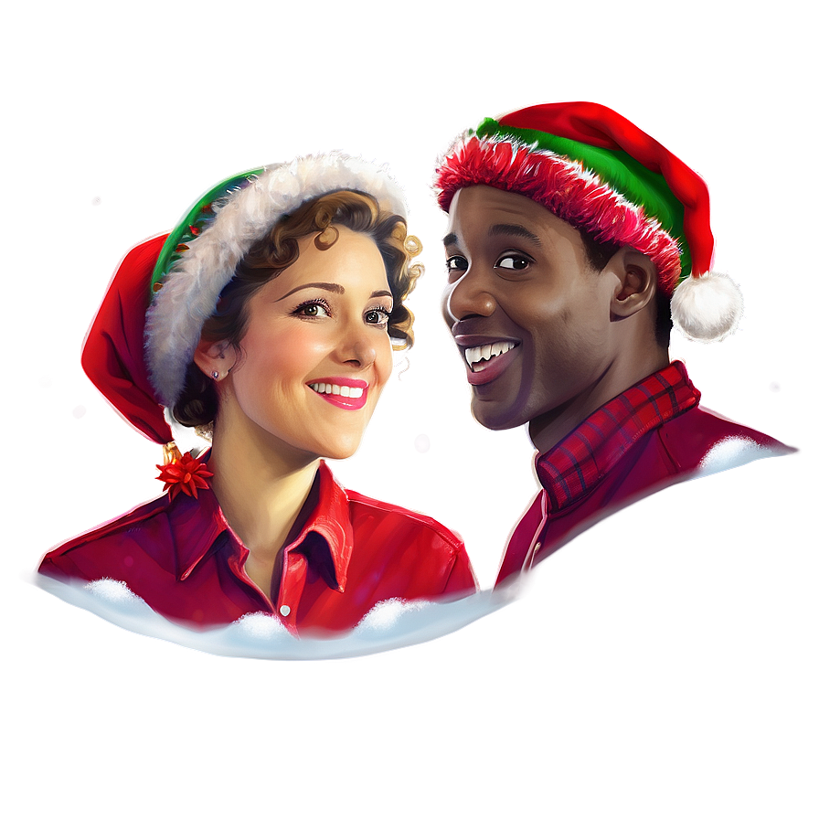 Friends At Christmas Png 84