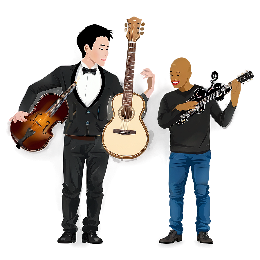 Friends With Instruments Png Ksp80