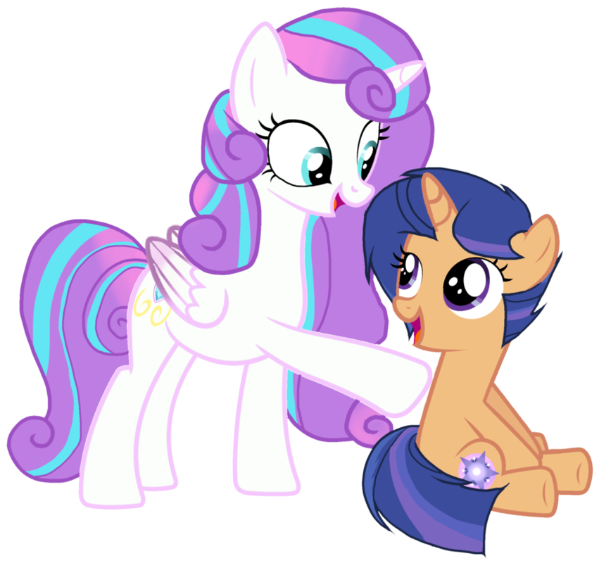 Friendship Ponies Vector Art