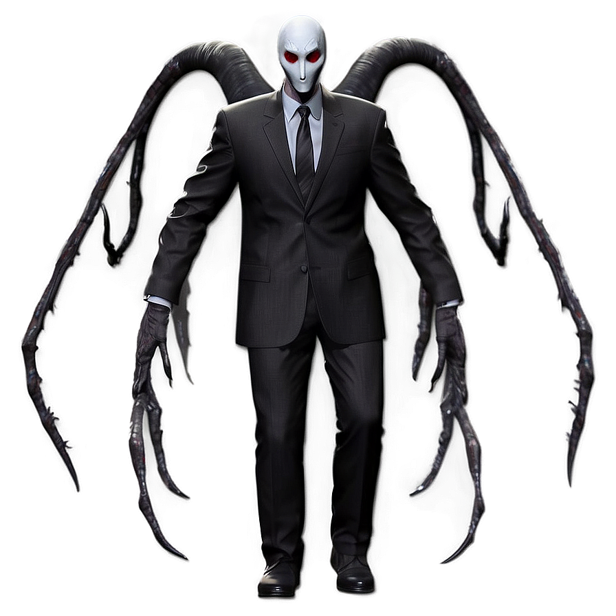 Frightening Slender Man Png Pff51