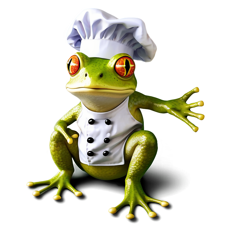 Frog Chef Clipart Png Nrc77