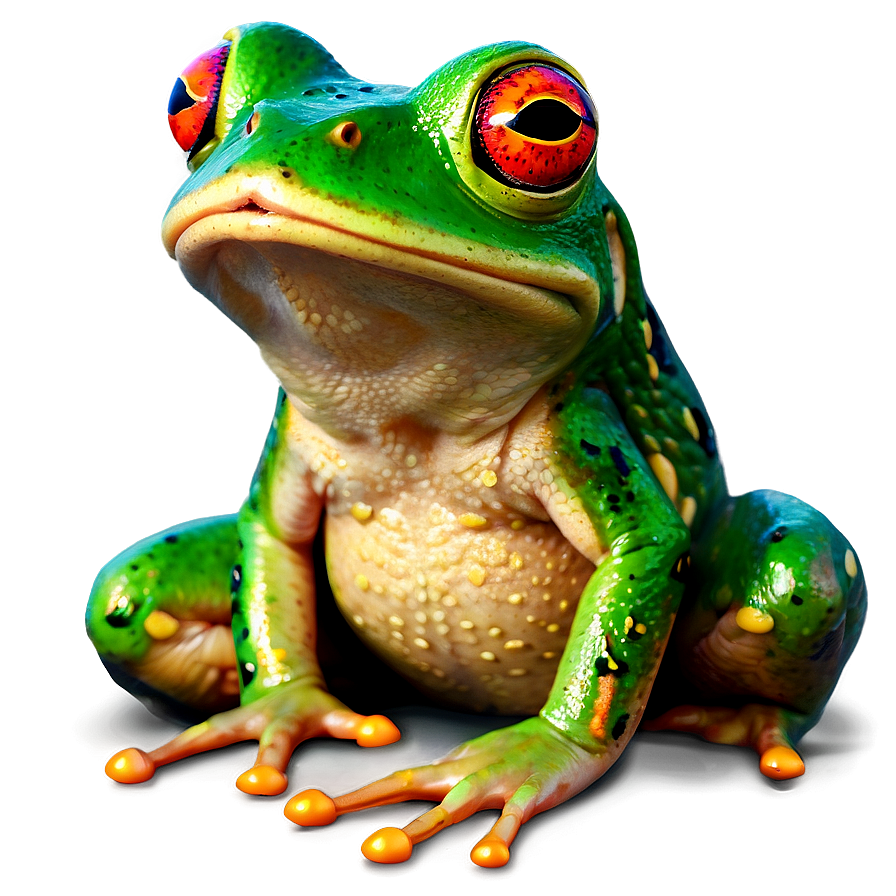 Frog Sitting Clipart Png 42