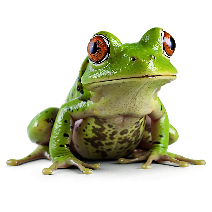 Frog Under Leaf Png Ruc