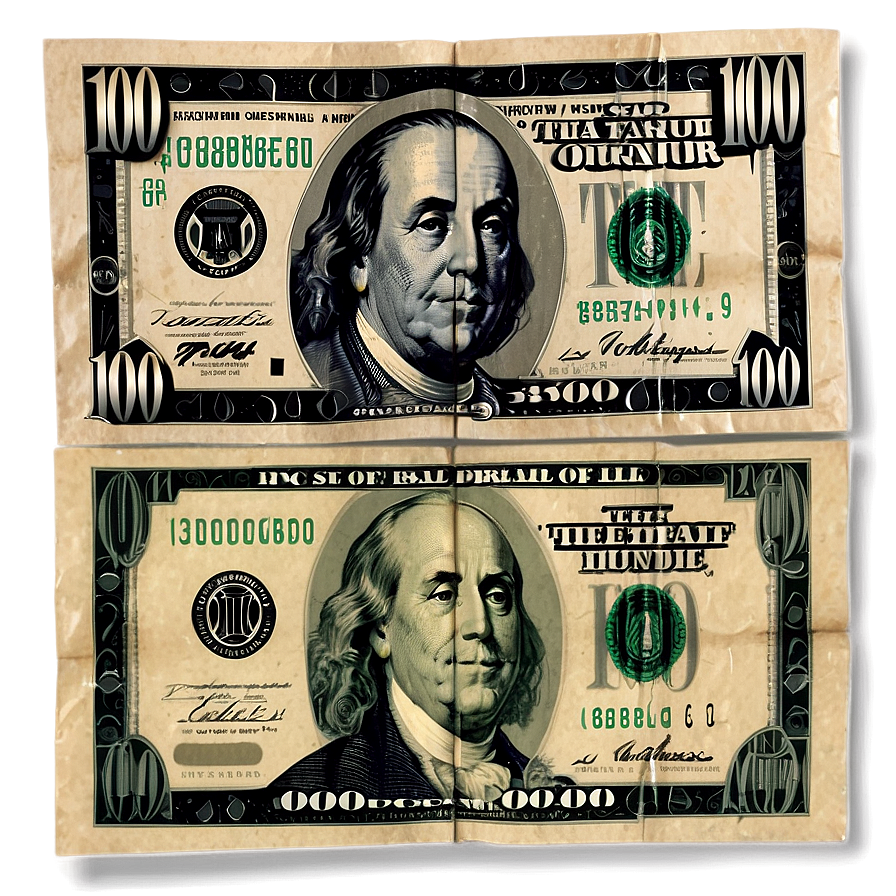 Front And Back 100 Dollar Bill Png Rno