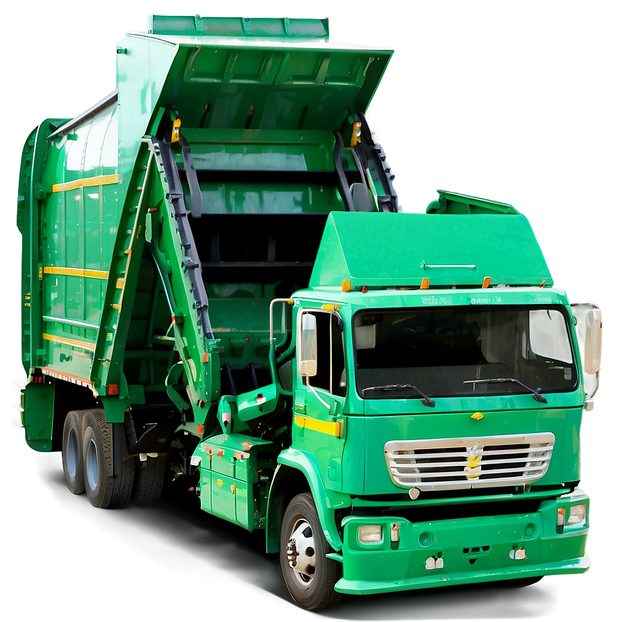 Front View Garbage Truck Png Bpi