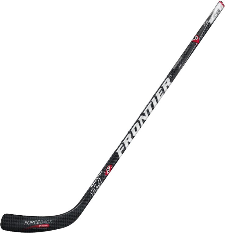 Frontier Hockey Stick Isolated