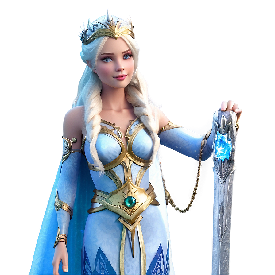 Frost Queen Goddess Png 79