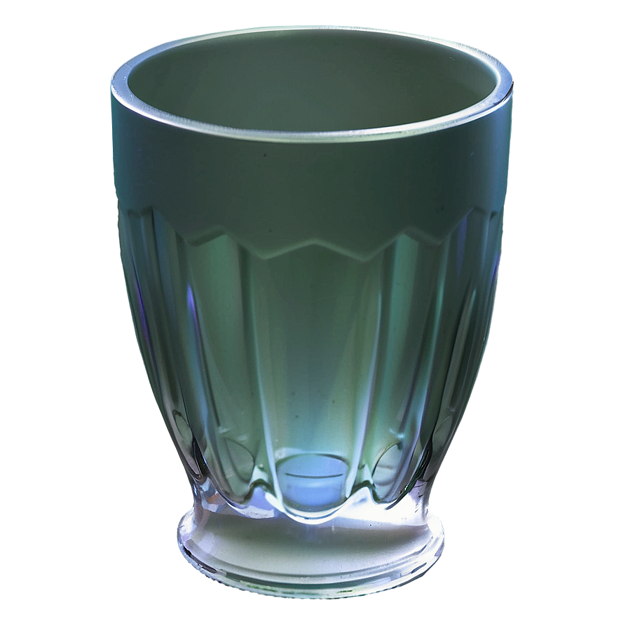 Frosted Glass Cup Png 06132024