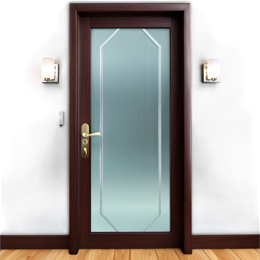 Frosted Glass Door Png 70