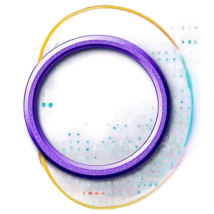 Frosted Purple Circle Png 86