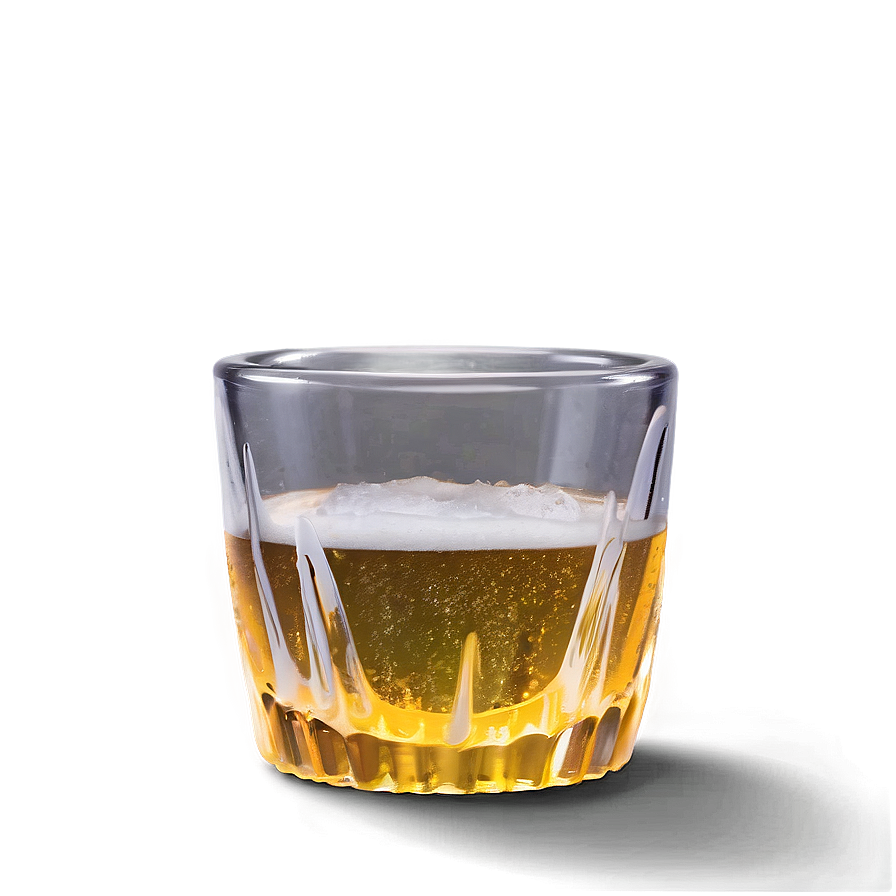 Frosted Shot Glass Png 4