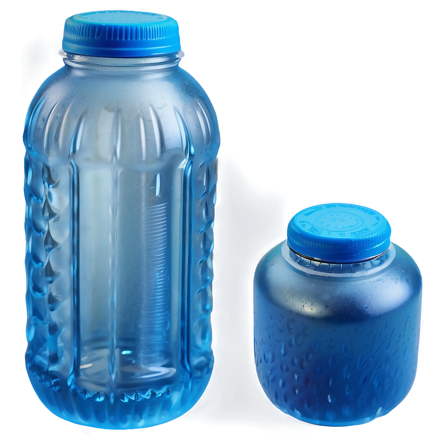 Frosted Water Bottle Png 41