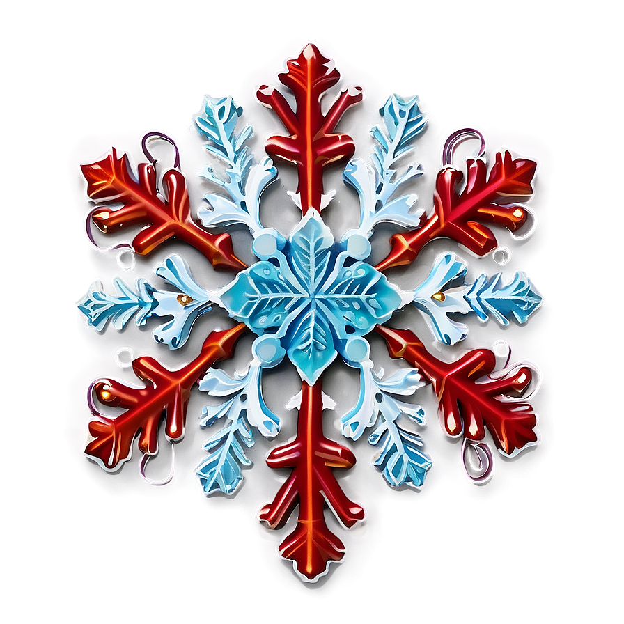 Frosty Noel Snowflake Png Mpl