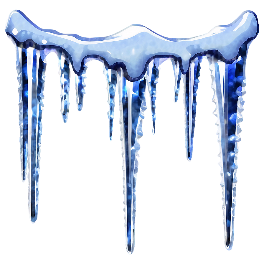 Frosty Sparkling Icicles Png Tdj71