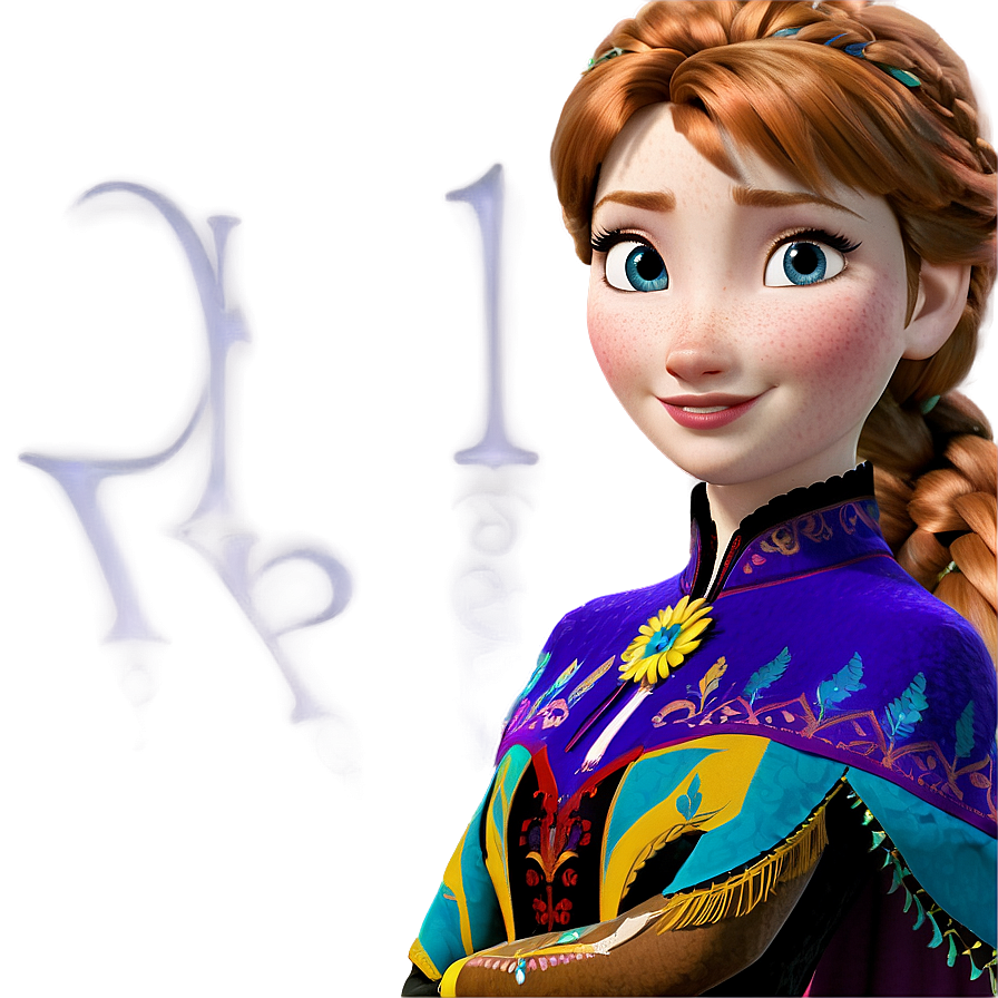 Frozen Anna Character Png 06282024