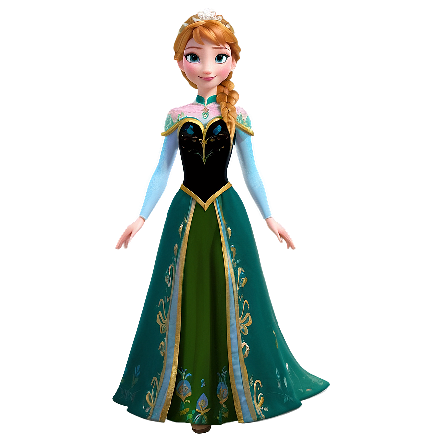 Frozen Anna Coronation Dress Png 61