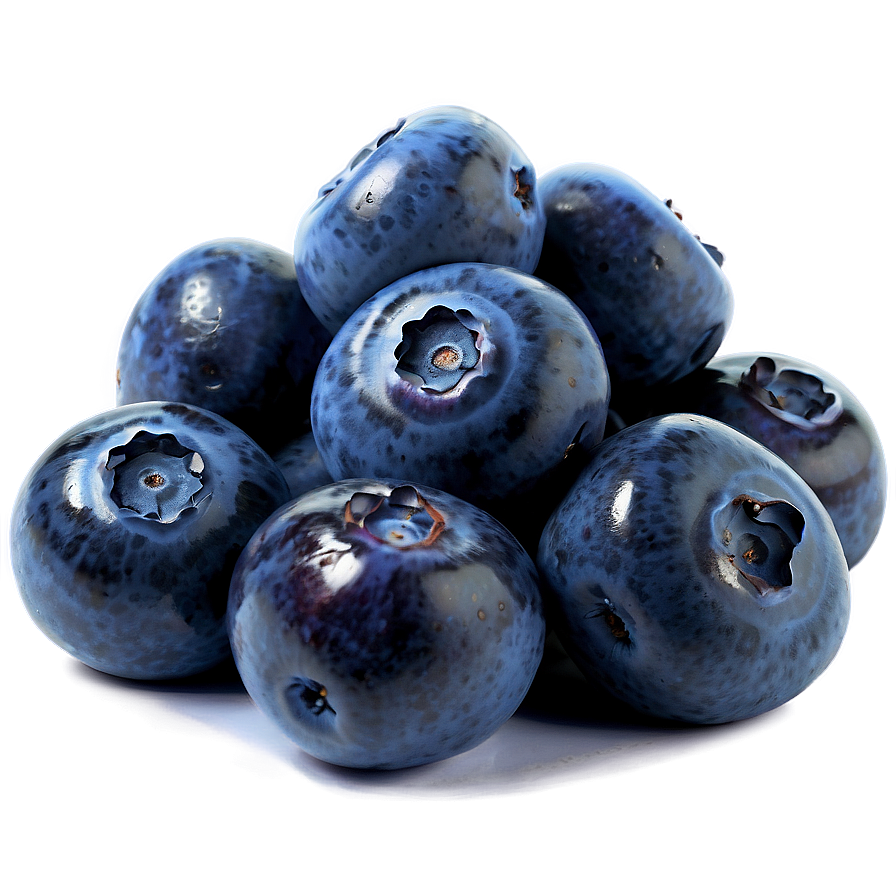 Frozen Blueberry Heap Png 05212024