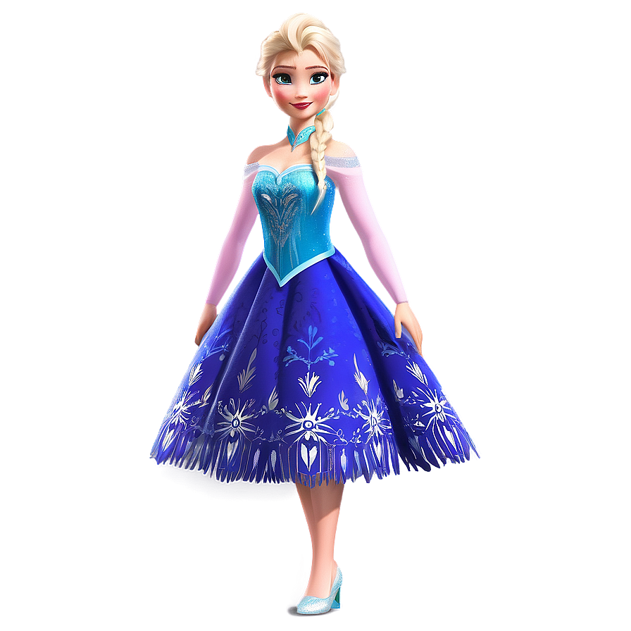 Frozen Elsa Coronation Dress Png Qkr