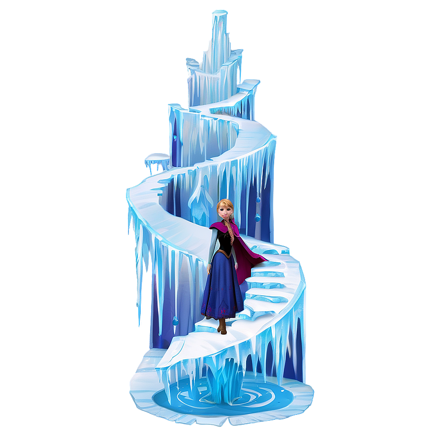 Frozen Elsa's Ice Staircase Png Fdh