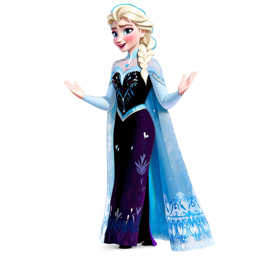 Frozen Elsa's Powerful Singing Png Wle