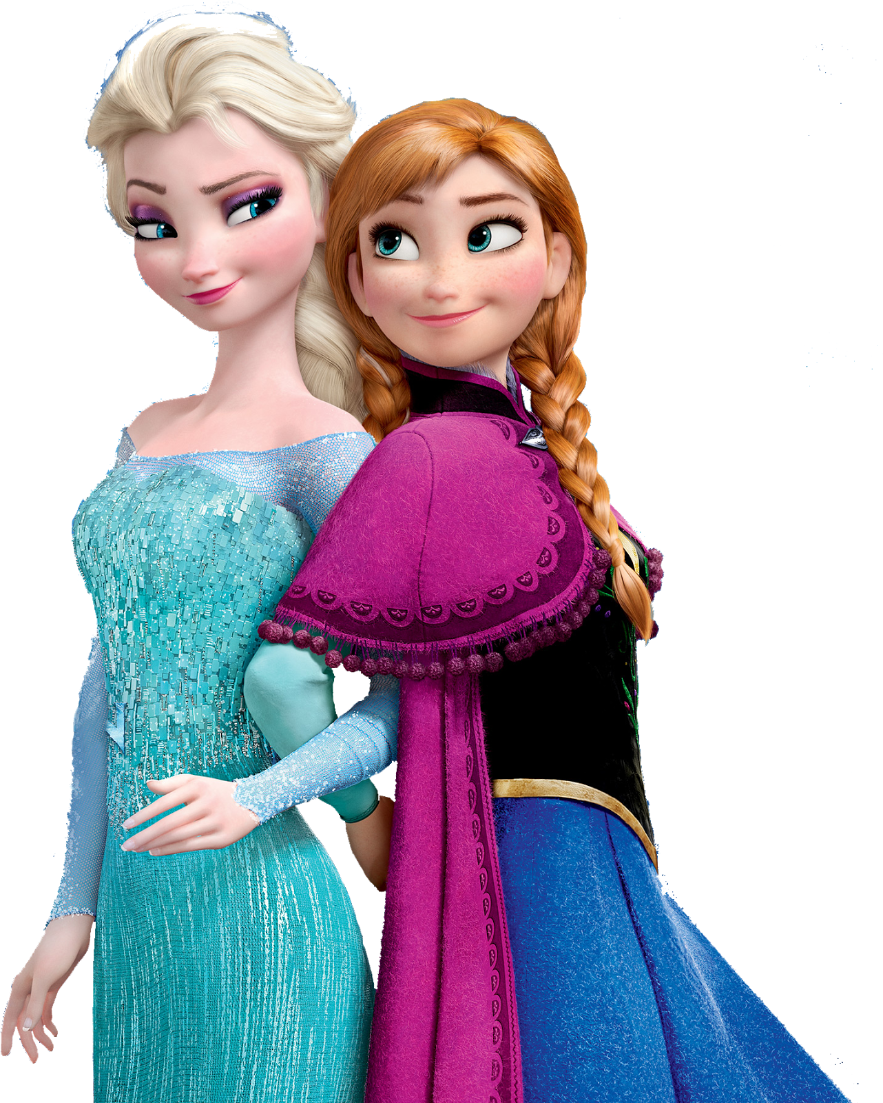 Frozen Elsaand Anna Sisters Forever