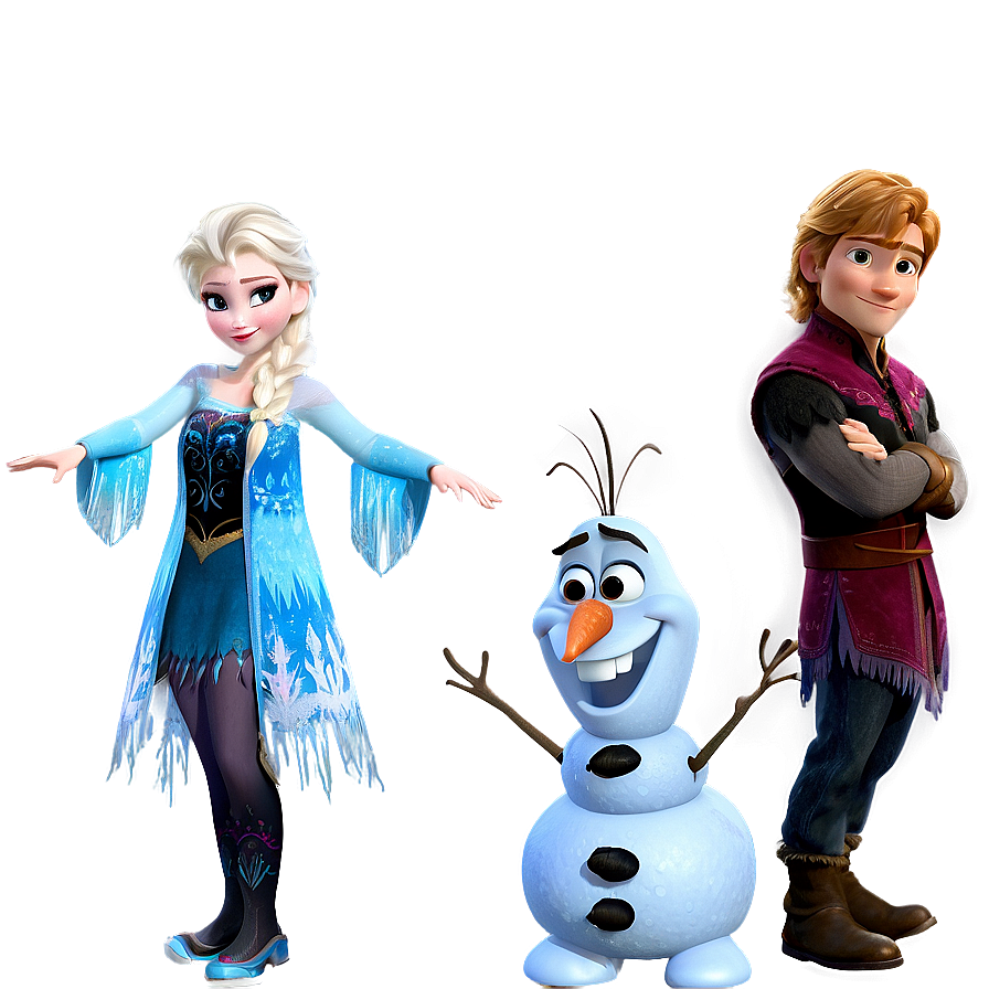 Frozen Group Characters Png 36