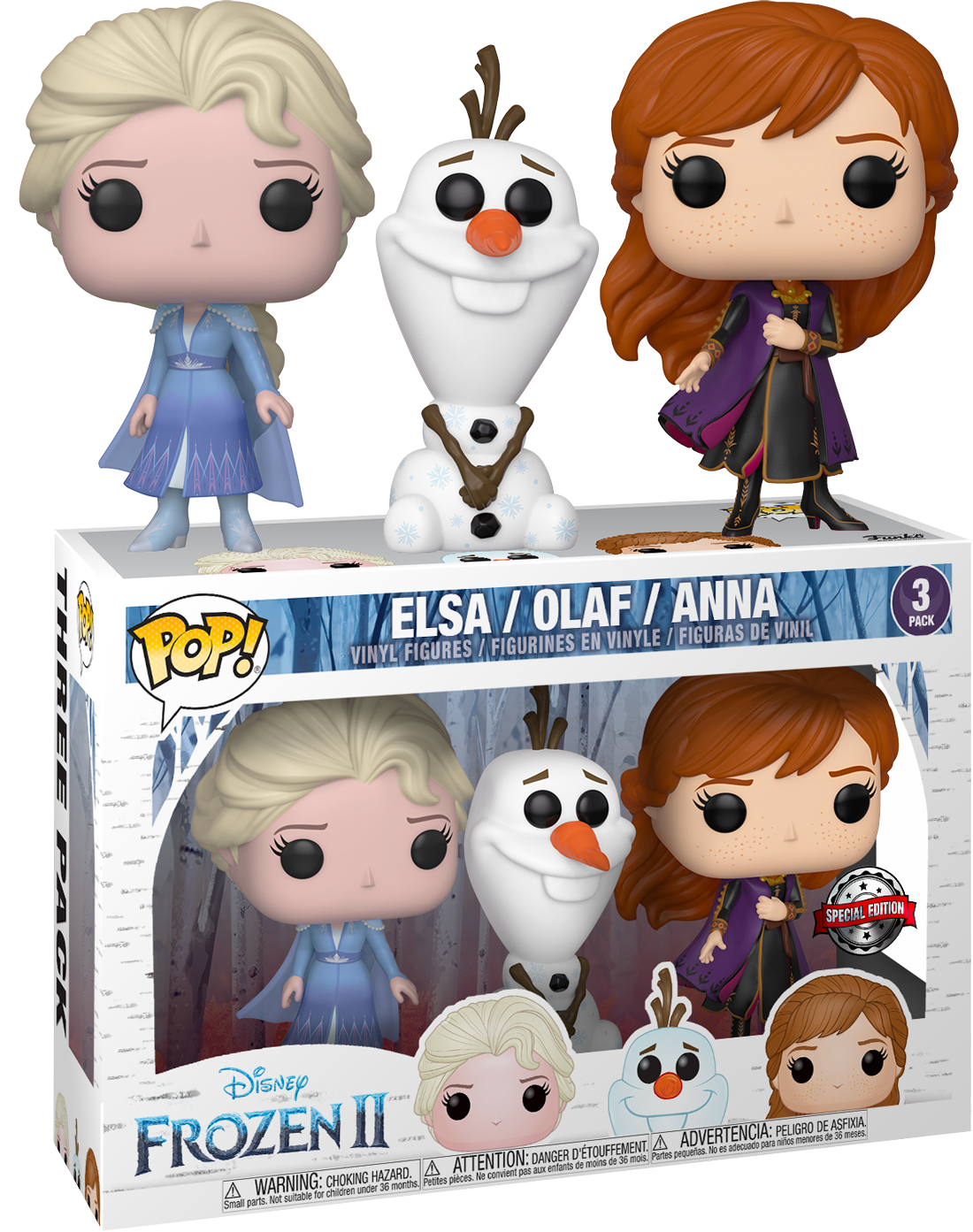 Frozen I I Elsa Olaf Anna Funko Pop Figures