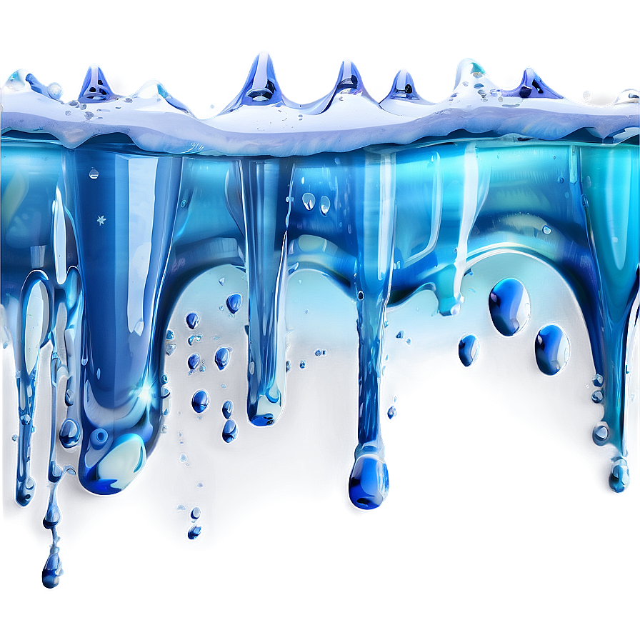 Frozen Ice Water Effect Png 06272024