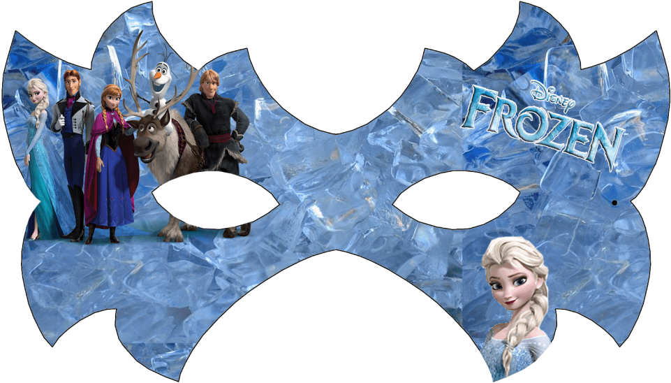 Frozen Movie Characters Ice Background