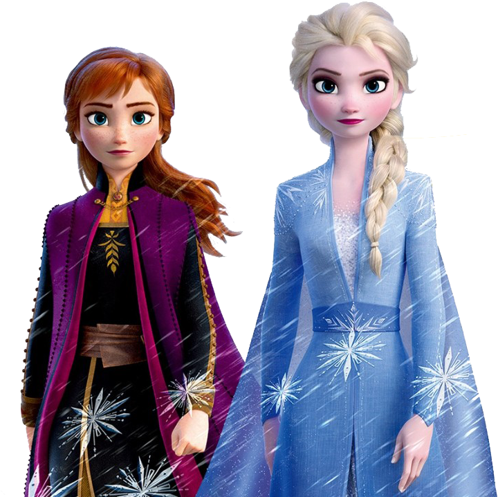 Frozen Sisters Elsaand Anna