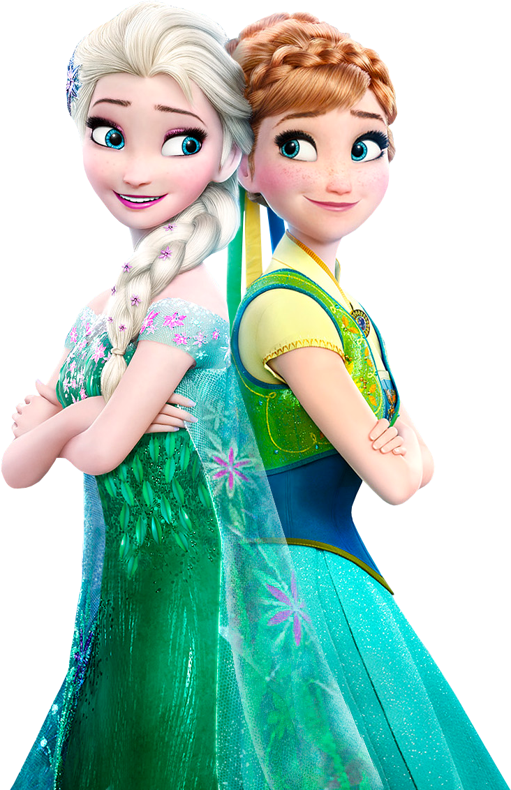 Frozen Sisters Elsaand Anna