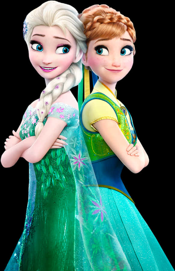 Frozen Sisters Elsaand Anna